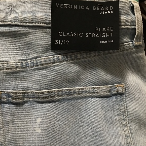 Veronica Beard Blake Classic Straight Jeans - Picture 8 of 8